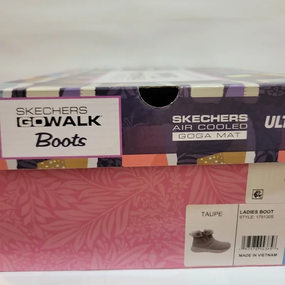 Skechers Womens Go Walk Air Cooled Goga Mat Boots - Picture 7 of 7